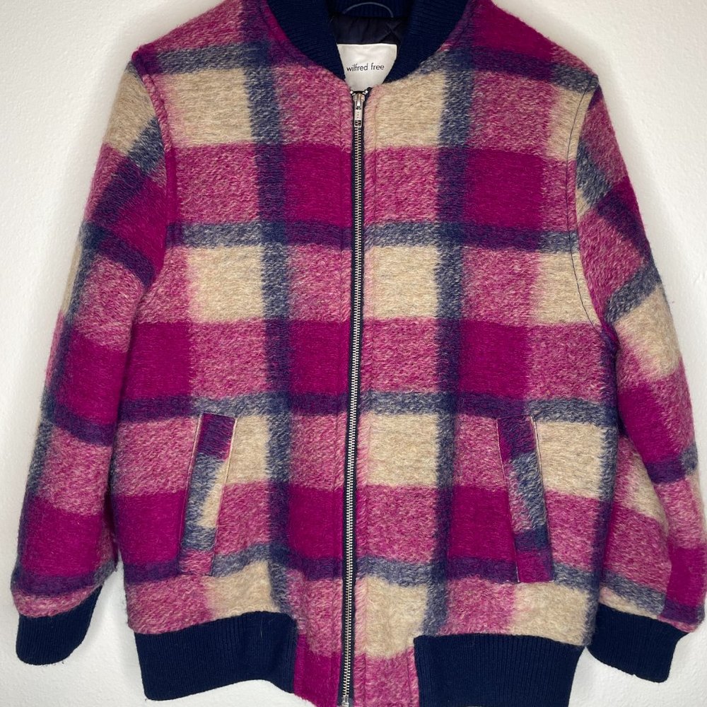 Wilfred Free, Stable Jacket, Insulated Wool Bomber, Small